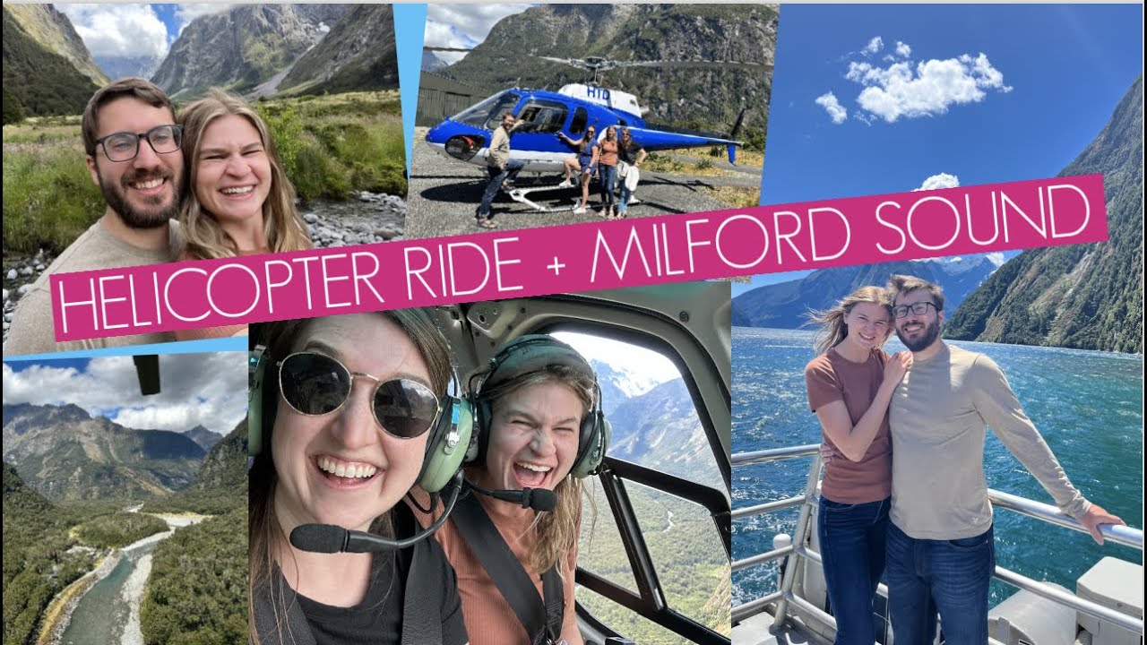 Experience Milford Sound Cruise & a Helicopter ride in this captivating video
