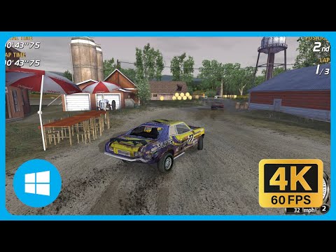 FlatOut (PC) - Gold Class - Hayville Haystakker - Career Part 26 [4K60]