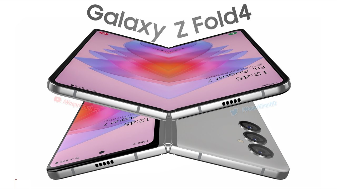 5G Samsung Galaxy Z Fold 4 render stars in video - PhoneArena