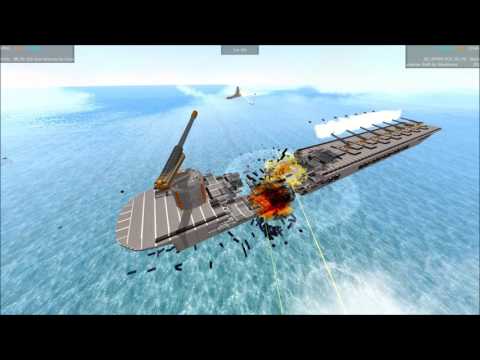 From The Depths Tournament Battleship Brawl S3E37 Panamax Refit vs SCE Iron Kronos