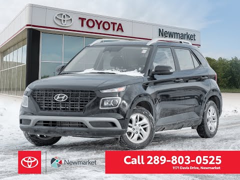 2024 Hyundai Venue Preferred IVT in Black for sale at Newmarket Toyota in Newmarket, ON