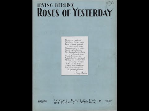 Roses Of Yesterday (1928)