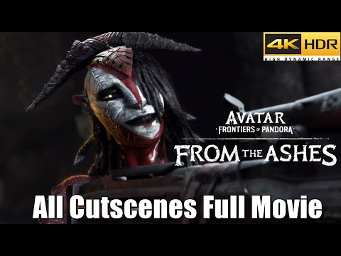 Avatar Frontiers Of Pandora – From The Ashes DLC | All Cutscenes Full Movie ( 4K HDR Story )