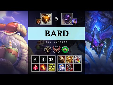 Bard Support vs Alistar - BR Grandmaster Patch 25.15