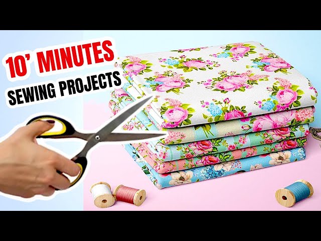 5 Easy Sewing Projects To Make (DIY Gift Ideas!) 
