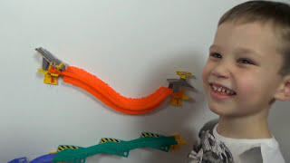 Хотвилс настенная трасса трек Горилла Разрушитель Hot Wheels