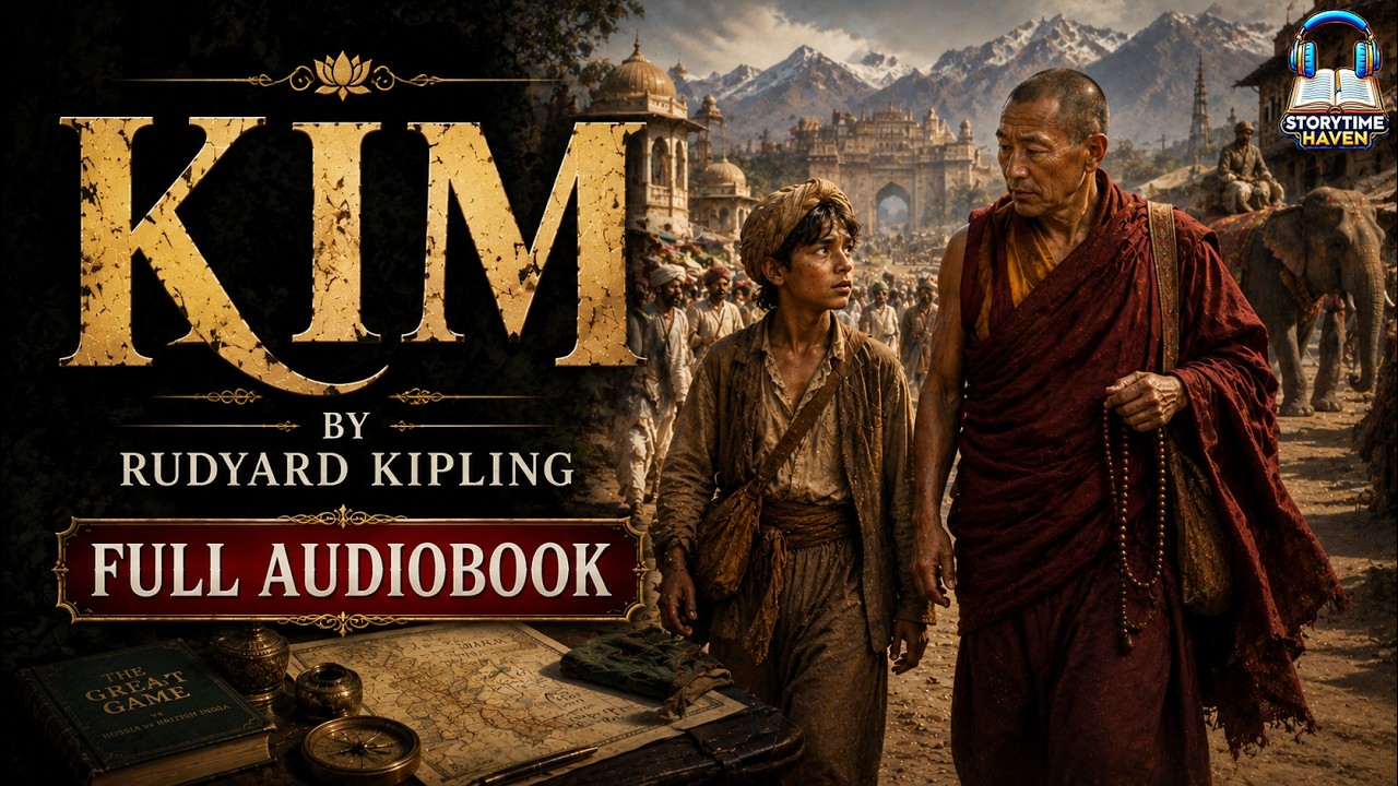 Kim by Rudyard Kipling 📚✨ | A Tale of Adventure and Espionage in India