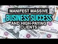 1 Hr Subliminal + Binaural Beats - Manifest Business Success and Attract High Pay Clients Instantly