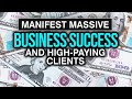 1 Hr Subliminal Binaural Beats Manifest Business Success And Attract High Pay Clients Instantly