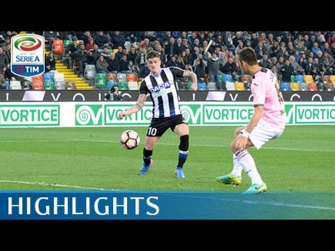 Udinese - Palermo - 4-1 - Highlights - Giornata 29 - Serie A TIM 2016/17