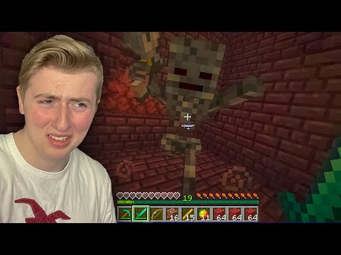 Luke Davidson Gaming - I Finally Found A Nether Fortress Then This Happened... (Part 18)