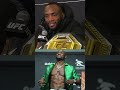 Leon Edwards nearly choked from this question ? #shorts