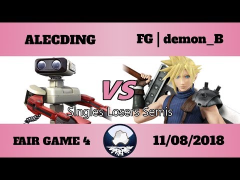Fair Game 4 - Losers Semis - Alecding (ROB) vs. FG | demon_B (Cloud)