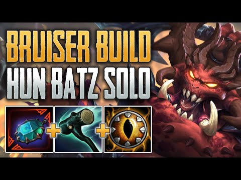 BRUISER BATZ IS A BULLY! Hun Batz Solo Gameplay (SMITE Conquest)