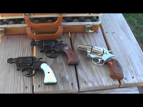 3 Colt Detective Special Revolvers