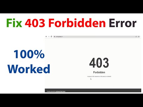 How to solve 403 forbidden error 2022 || How to solve 403 forbidden error in cpane or access denied
