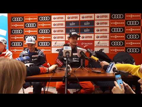 Konferencja prasowa przed PŚ w Zakopanem [26.01.2018]