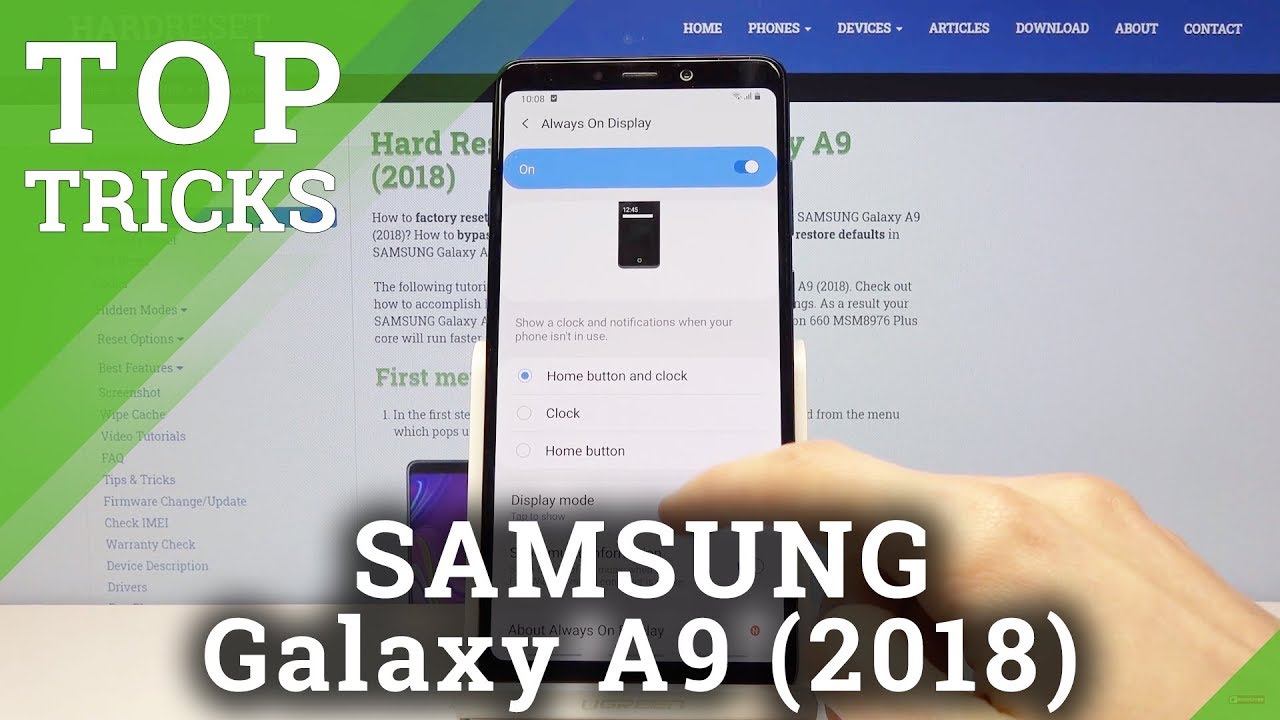 TOP TRICKS for SAMSUNG Galaxy A9 (2018) – Best Options & Cool Features