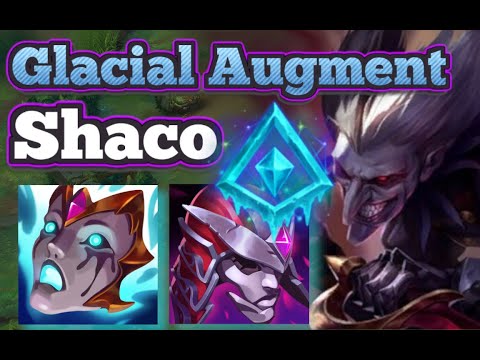 Shaco but I give everyone a BRAIN FREEZE with Glacial Augment - Season 12 League of Legends Gameplay