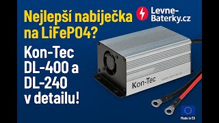 *Nabíječka Kon-TEC DL-400 pro LiFePO4 Baterie 14.6V 20A