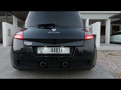 Renault Megane Sport (Engine Start, Rear)