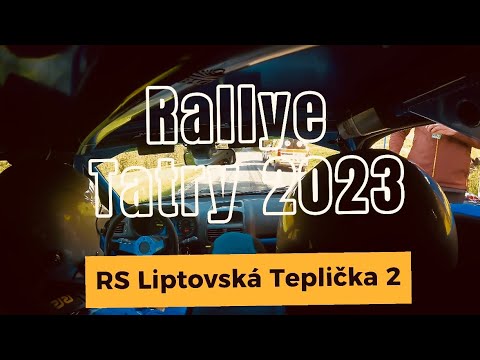 50. Petroltrans Rallye Tatry 2023 - Onboard RS Liptovská Teplička 2 - Valluš Jozef - Babuša Rasťo