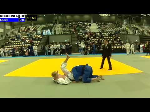 Finnish Judo Open 2018: M21-73: KORHONEN - OLIN