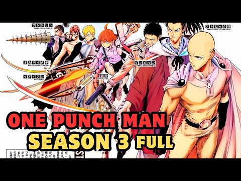 One Punch Man Season 3 Full #saitama #anime #onepunchman #opm #kingopm #genos
