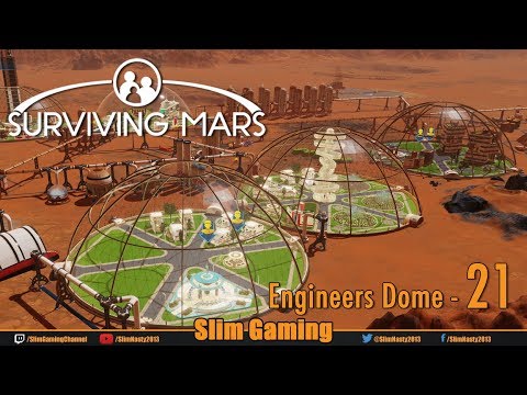 Surviving Mars - Episode 21 - Engineers Dome - YouTube