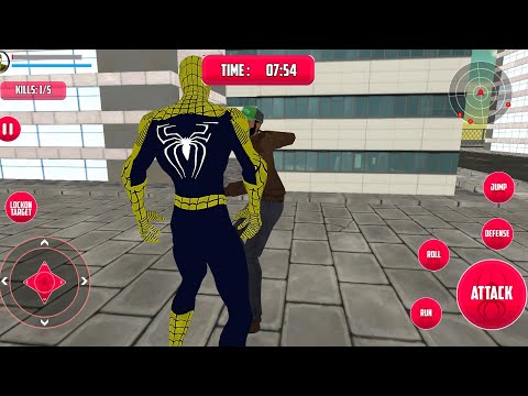 Spider Superhero Crime City | Spider Hero Vs Super Villains - Android GamePlay