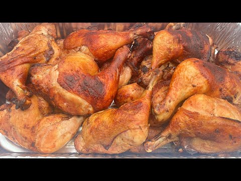 Ghana grilled chicken recipe /how to clean, season, and grill ghana perfect chicken recipe 