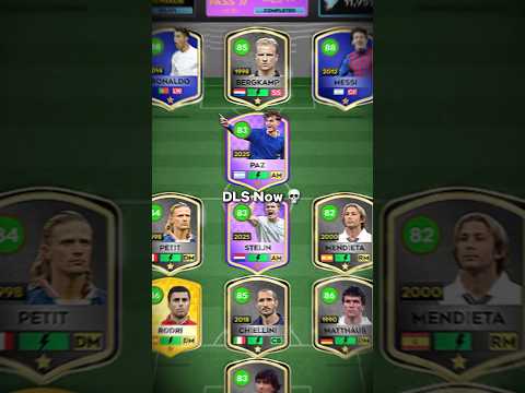 DLS THEN🤡 vs NOW🗿 #dls #mobile #gaming #dreamleaguesoccer