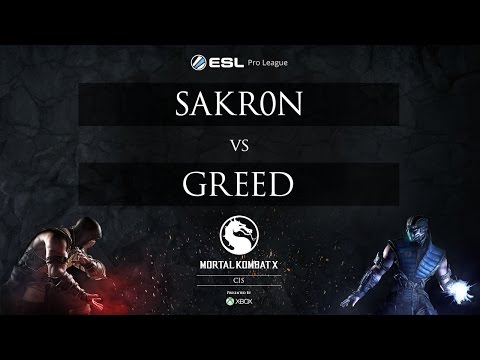 Sakr0n vs Greed - MKX Pro League - CIS - Week 4