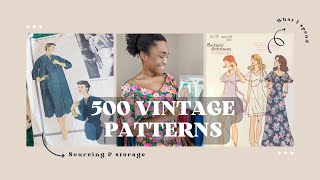 VINTAGE SEWING PATTERN SERIES | How and why you should hunt down these patterns!