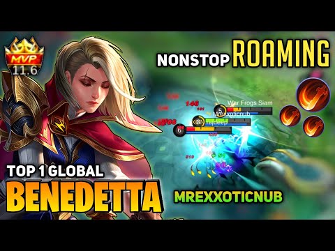 No Need Hyper! Benedetta Nonstop Killing [Top 1 Global Benedetta] by Mrexxoticnub - Mobile Legend