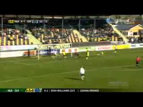 Mjällby AIF   Gefle IF 2 2 Allsvenskan 2014 Omgång 1 Alla Mål