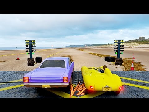 Forza Horizon 4 - Jaguar D-Type VS Dodge Dart - ft. MaicosofT