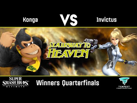 Konga (Donkey Kong) vs Invictus (Zero Suit Samus) - Winners Quarterfinals - Stairway to Heaven #34