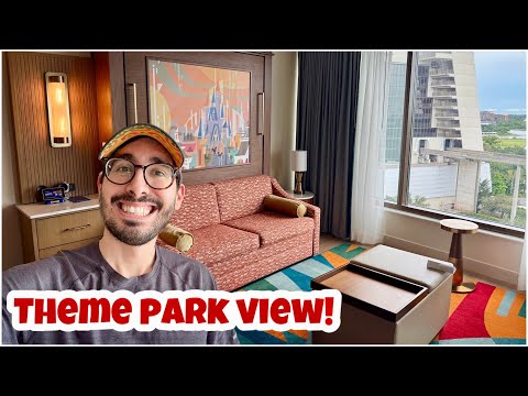 Bay Lake Tower 1-Bedroom Villa TOUR | Refurbished DVC Room w/ Theme Park View