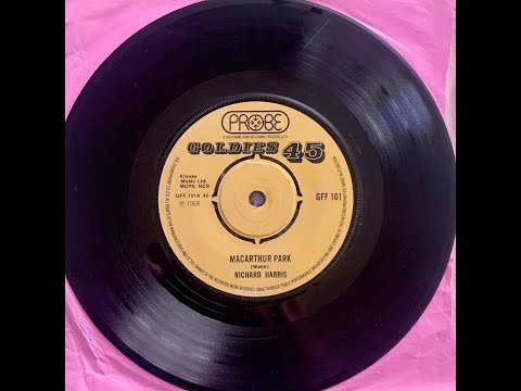 Richard Harris, The Yard Went On Forever, b Side,1968 Vinyl