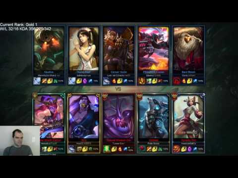 Zac vs Akali, top lane, unranked to diamond (gold 1), with commentary