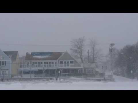 Plymouth, MA Snowstorm February 8, 2016