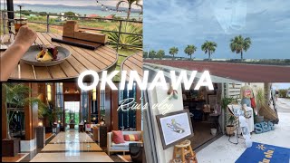 【vlog】社会人の春休み🌸3泊4日沖縄旅🏝ゆっくり過ごす/古宇利島カフェ/ウミカジテラス