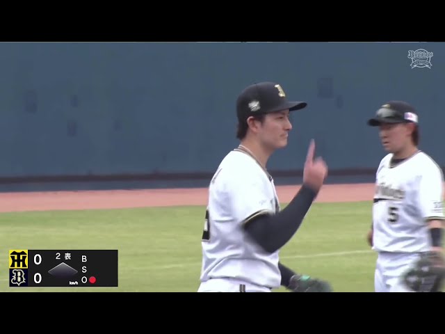 【ファーム】好調アピール!! バファローズ・高島泰都 2イニングをノーヒットピッチング!! 2025年4月22日 オリックス・バファローズ 対 阪神タイガース