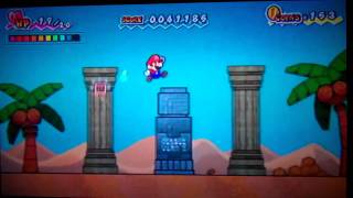 super paper mario walkthrough part 7 -1-3 the sands of yold