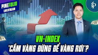 Rủi ro bị “rũ hàng” khi VN-Index rung lắc mạnh – Bảo toàn danh mục thế nào? | Livestream Pinefolio