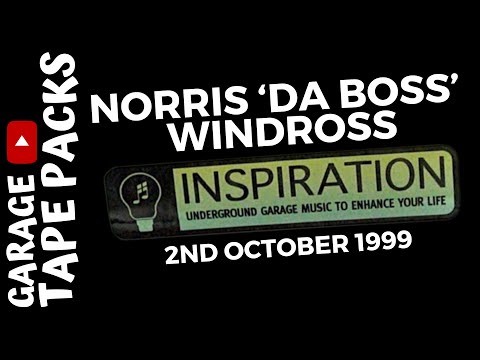 Norris Da Boss Windross | Inspiration | 4th March 2000 | Garage Tape Packs