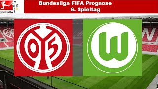 Bundesliga FIFA Prognose | 6.Spieltag | FSV Mainz 05 - VFL Wolfsburg