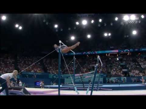 Becky Downie Bars Team Final 2024 Olympics