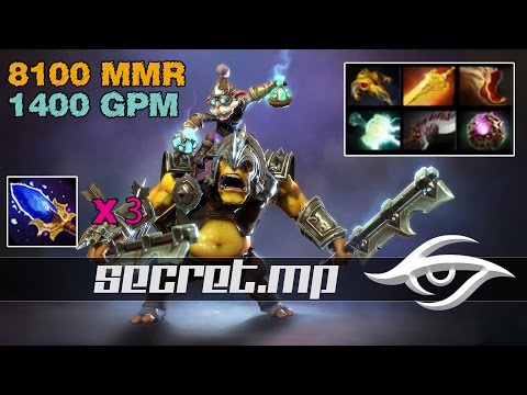 1400 GPM Intense Game ALCHEMIST by Secret.MP | 8100 MMR